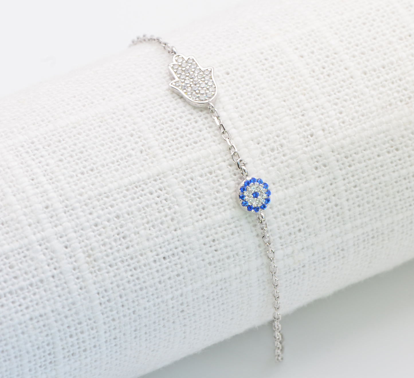 Hamsa & Evil Eye Bracelet