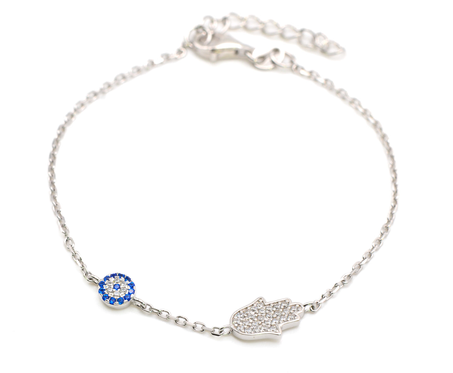 Hamsa & Evil Eye Bracelet