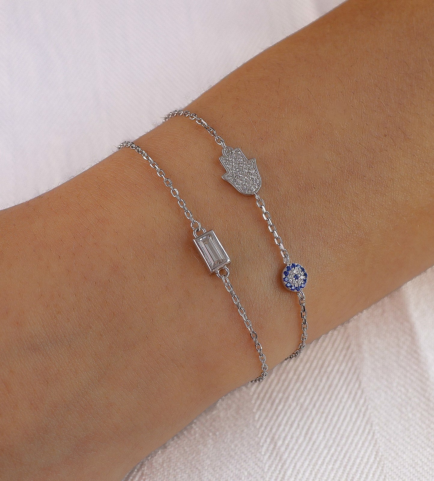 Hamsa & Evil Eye Bracelet