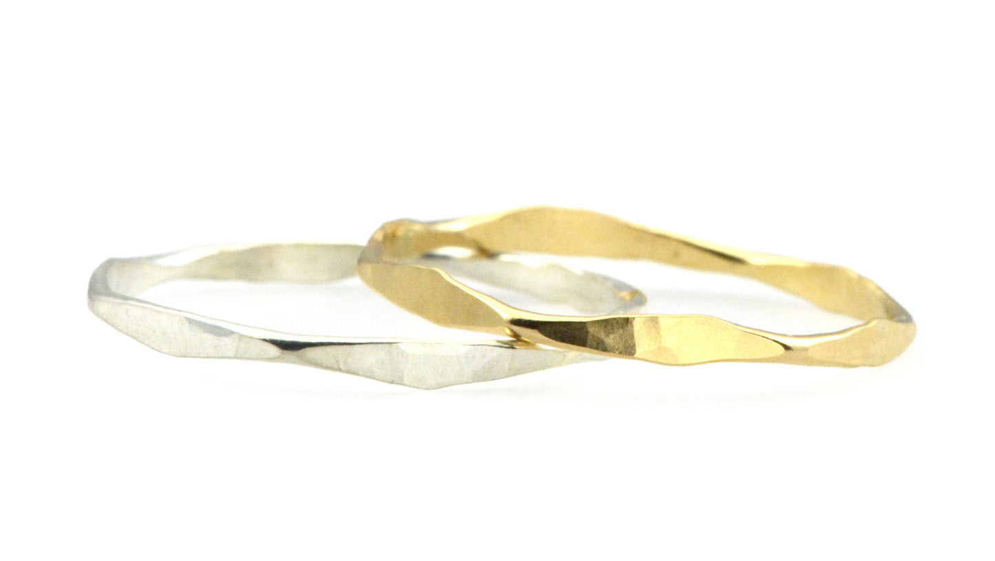 Hexagon Stacking Ring