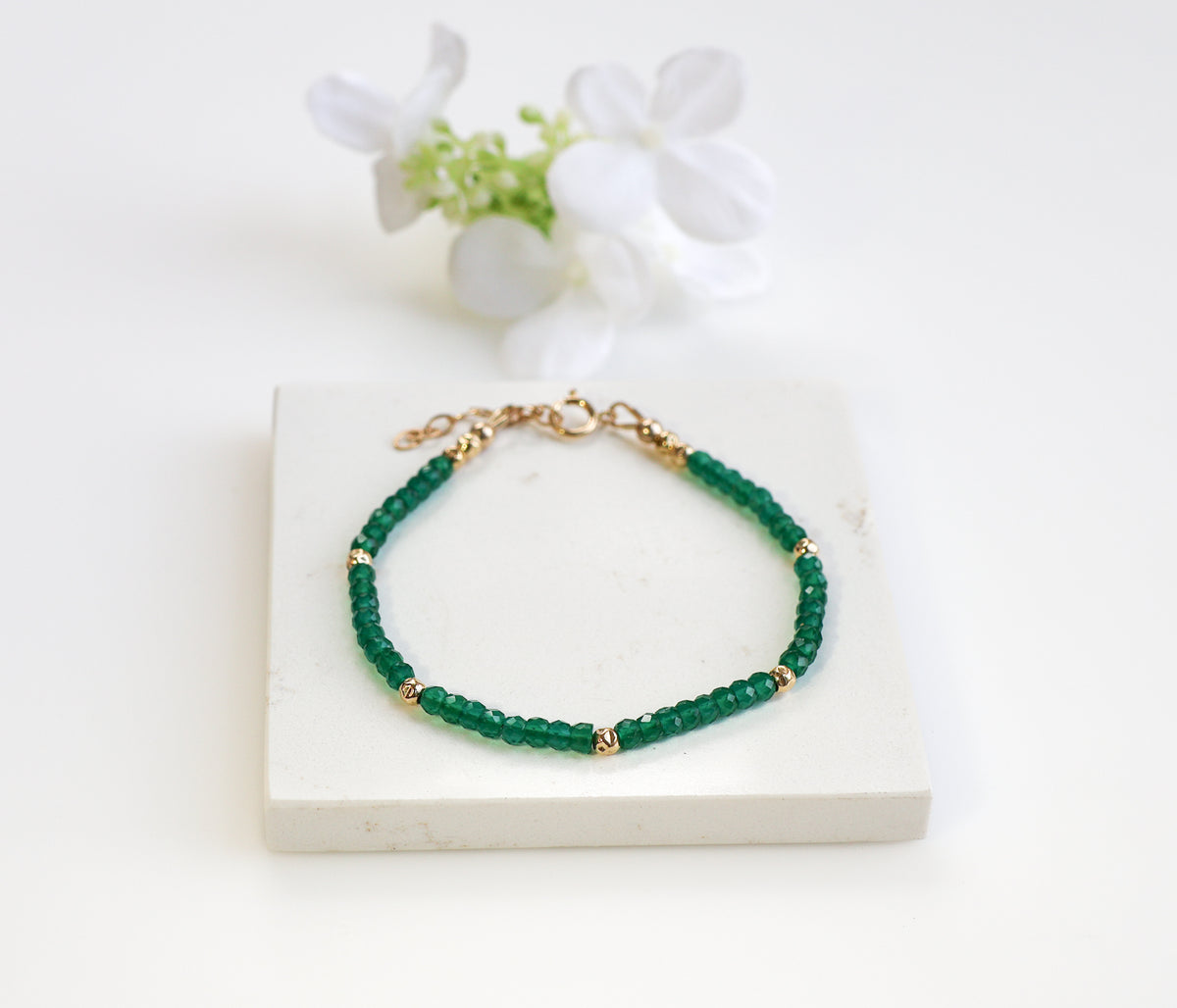 Kelly Emerald Bracelet
