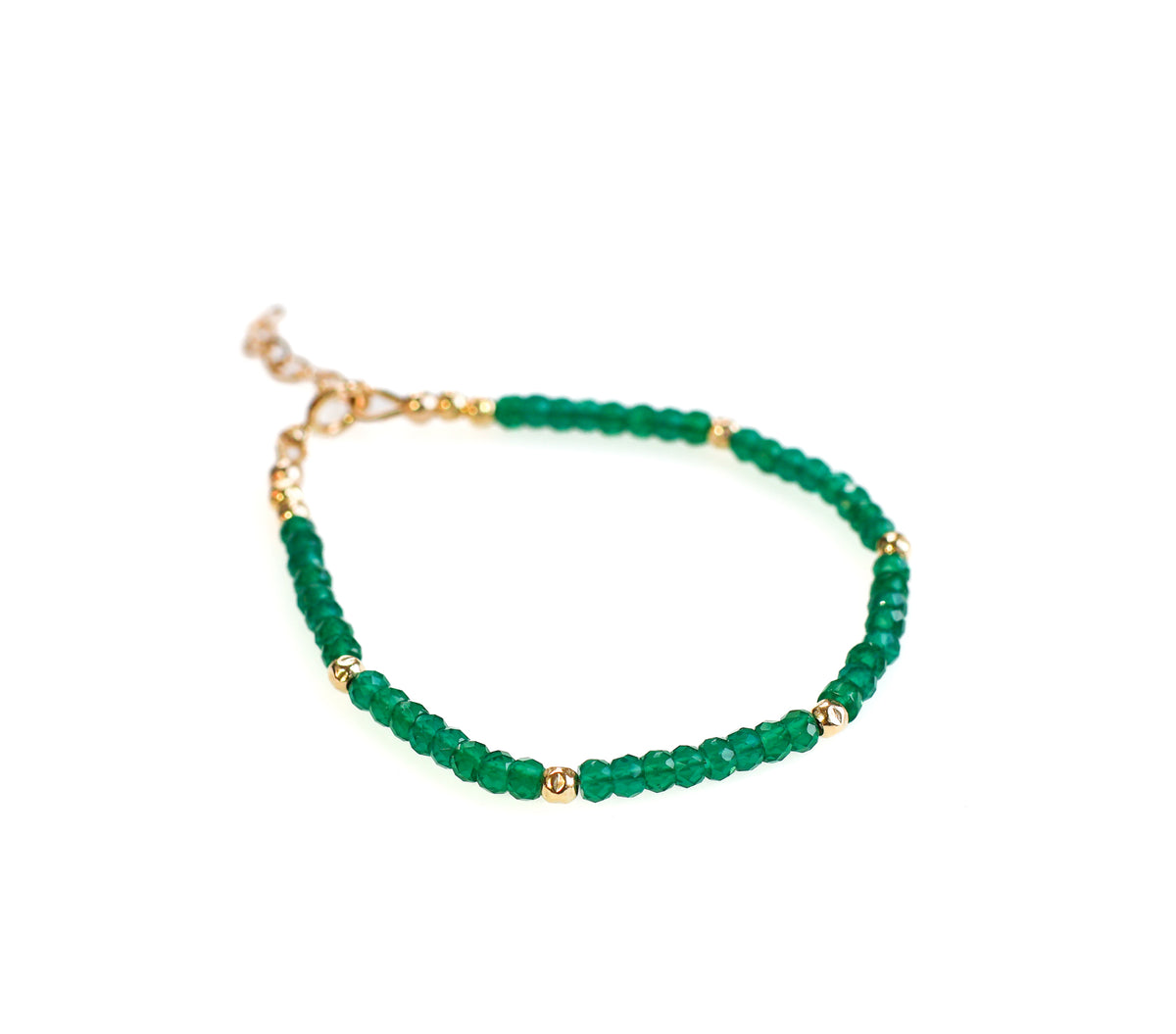 Kelly Emerald Bracelet