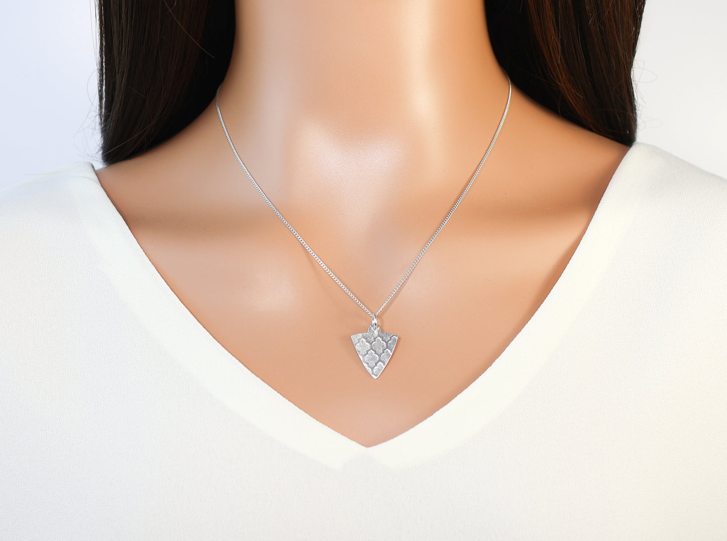 Mosaic Shield Necklace