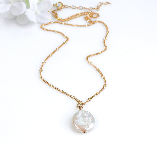 Starburst Baroque Pearl Necklace