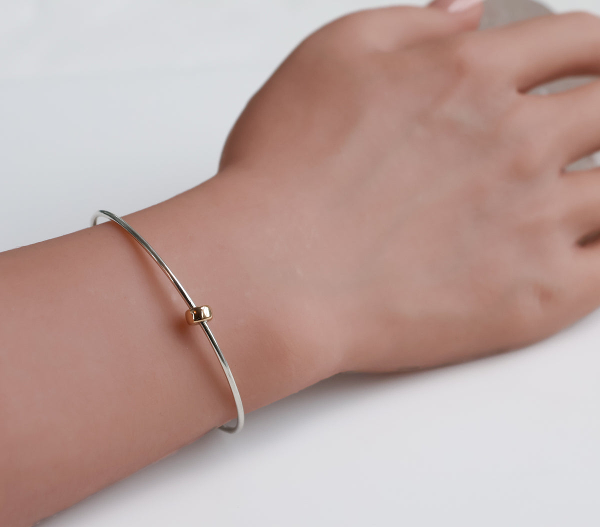 Two-Tone Sunrise Bangle