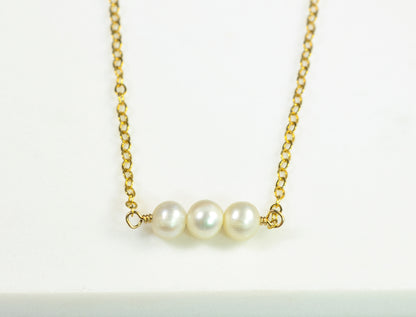 Pearl Trio Necklace