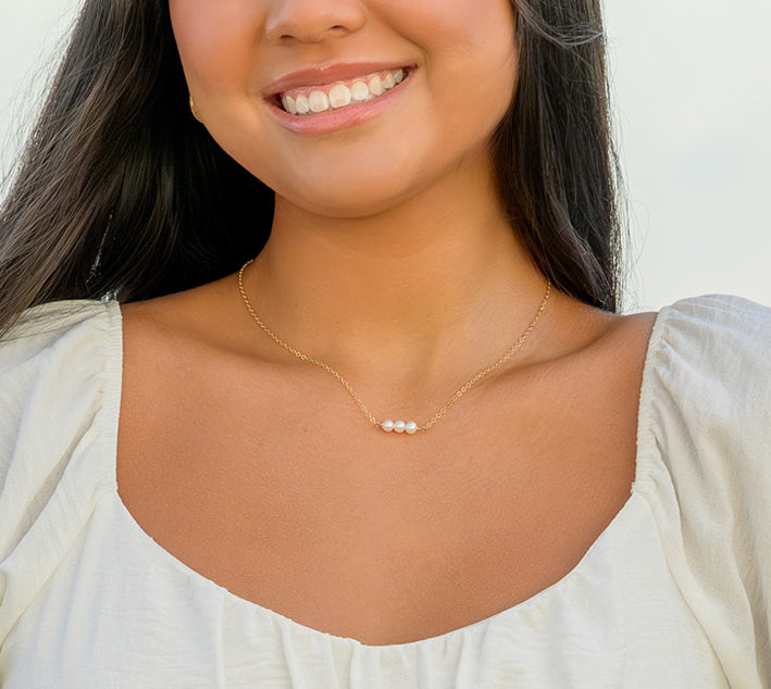 Pearl Trio Necklace