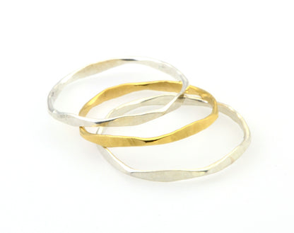 Hexagon Stacking Ring