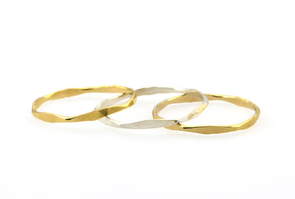 Hexagon Stacking Ring