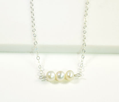 Pearl Trio Necklace