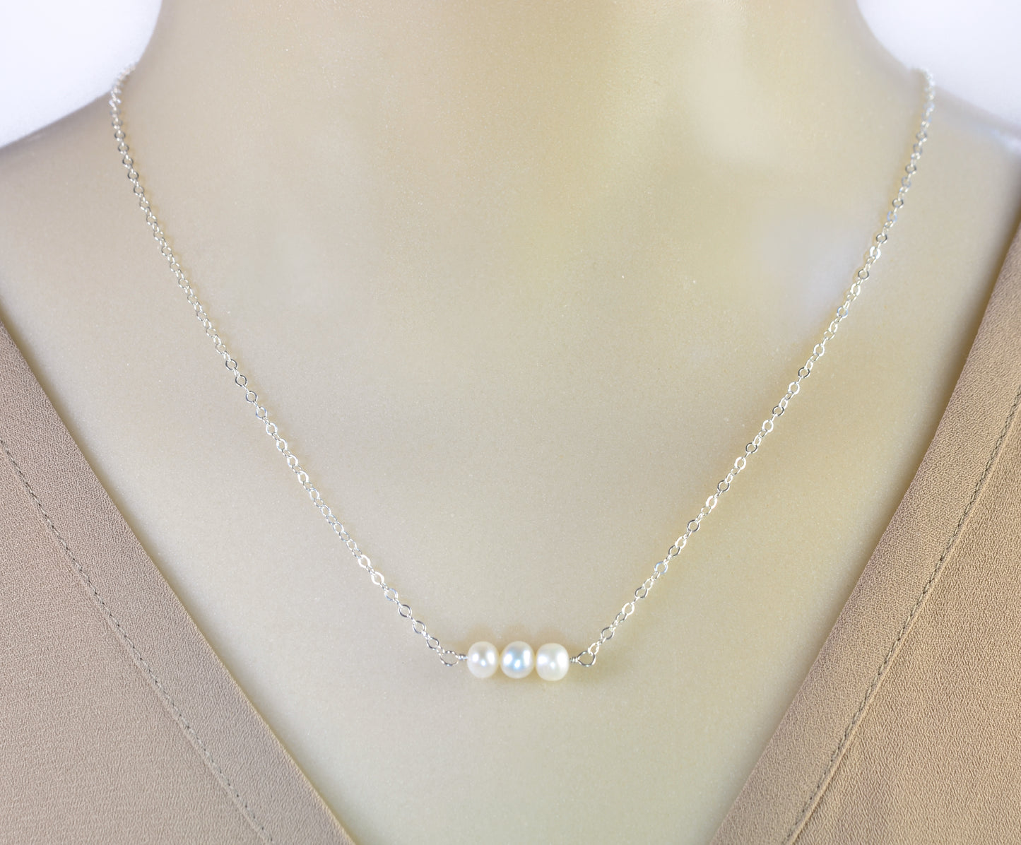 Pearl Trio Necklace