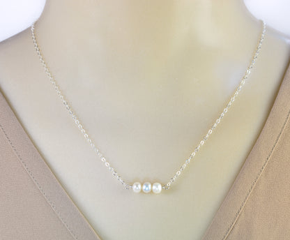 Pearl Trio Necklace